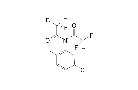 N-(5-Chloro-2-methylphenyl)-N-(trifluoroacetyl)-2,2,2-trifluoroacetamide