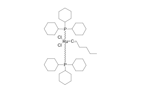 DICHLORO-BIS-(TRICYCLOHEXYLPHOSPHINE)-(2-BUTYLVINYLIDENE)-RUTHENIMU-(II)