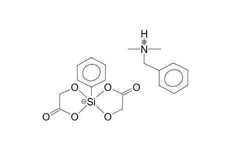 BENZYL(DIMETHYL)AMMONIUM PHENYLSPIROBIS(1-SILA-2,5-DIOXACYCLOPENTAN-3-ON)OATE