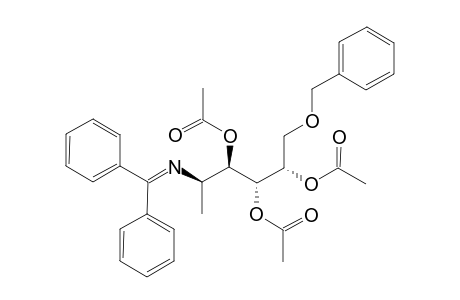 2,3,4-TRI-O-ACETYL-5-AMINO-1-O-BENZYL-N-DIPHENYLMETHYLENE-5-DEOXY-L-GALACTITOL