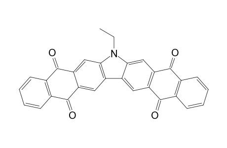 5H-Dinaphtho[2,3-b:2',3'-h]carbazole-5,9,14,17(7H)-tetrone, 7-ethyl-