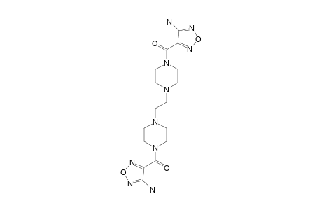 [4-[2-[4-(4-aminofurazan-3-carbonyl)piperazin-1-yl]ethyl]piperazin-1-yl]-(4-aminofurazan-3-yl)methanone
