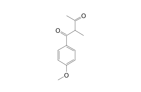 1-(PARA-METHOXYPHENYL)-2-METHYL-BUTAN-1,3-DIONE