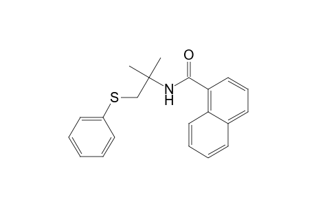 N-(1,1-Dimethyl-2-phenylthioethyl)-1-naphthamide
