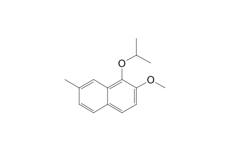 2-Methoxy-7-methyl-1-propan-2-yloxy-naphthalene