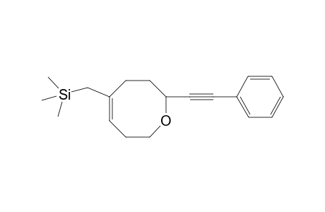 5-(Trimethylsilylmethyl)-2-(2'-phenylethynyl)-5-oxocene