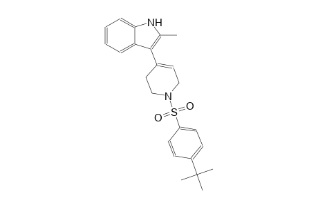 1H-indole, 3-[1-[[4-(1,1-dimethylethyl)phenyl]sulfonyl]-1,2,3,6-tetrahydro-4-pyridinyl]-2-methyl-
