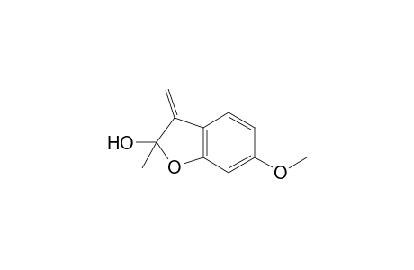 2,3-Dihydro-3-methylene-6-methoxy-2-benzofuranol
