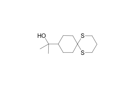 2-(1,5-dithiaspiro[5.5]undecan-9-yl)propan-2-ol