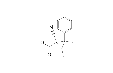 Methyl 1-cyano-2,3-Dimethyl-2-phenylcyclopropanecarboxylate