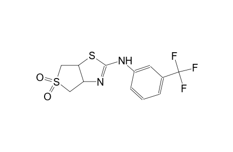 thieno[3,4-d]thiazol-2-amine, 3a,4,6,6a-tetrahydro-N-[3-(trifluoromethyl)phenyl]-, 5,5-dioxide