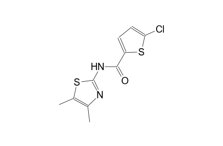 5-chloro-N-(4,5-dimethyl-1,3-thiazol-2-yl)-2-thiophenecarboxamide