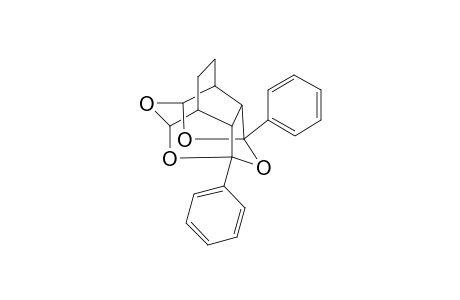 1,7-Diphenyl-2,4,6,14-tetraoxapentacyclo[11.1.0.0(8,13).0(1,13).0(7,8).0(10,11)]tetradecane