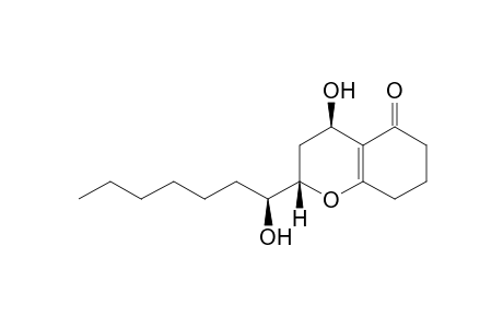 (2S,4R)-4-hydroxy-2-[(1S)-1-hydroxyheptyl]-2,3,4,6,7,8-hexahydro-1-benzopyran-5-one