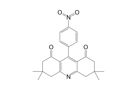 3,3,6,6-TETRAMETHYL-9-(PARA-NITROPHENYL)-1,2,3,4,5,6,7,8-OCTAHYDROACRIDINE-1,8-DIONE