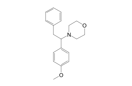 4-[[1-(4-METHOXYPHENYL)-2-PHENYL]-ETHYL]-MORPHOLINE