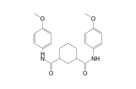 1,3-cyclohexanedicarboxamide, N~1~,N~3~-bis(4-methoxyphenyl)-