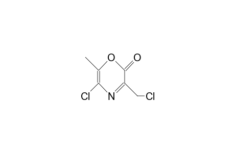 5-Chloro-3-chloromethyl-6-methyl-2H-1,4-oxazin-2-one