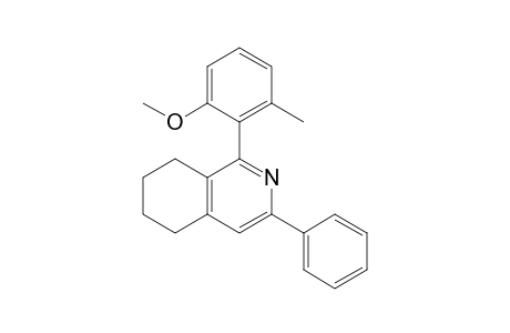 5,6,7,8-Tetrahydro-1-(2-methoxy-6-methylphenyl)-3-phenylisoquinoline