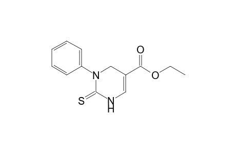 3-Phenyl-2-sulfanylidene-1,4-dihydropyrimidine-5-carboxylic acid ethyl ester