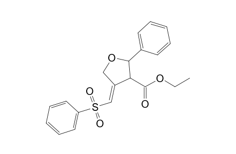 Ethyl 2,5-dihydro-2-phenyl-4-[(phenylsulfonyl)methylene]furan-3-carboxylate