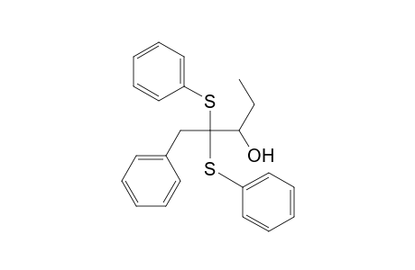 Benzenepropanol, .alpha.-ethyl-.beta.,.beta.-bis(phenylthio)-