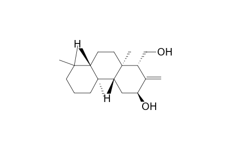 (1.alpha.,3.beta.,4a.beta.,4b.alpha.,8a.beta.,10a.alpha.)-tetradecahydro-3-hydroxy-4b,8,8,10a-tetramethyl-2-methylene-1-phenanthrene-methanol