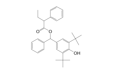(3,5-Di-tert-butyl-4-hydroxyphenyl)phenylmethyl 2-Phenylbutyrate