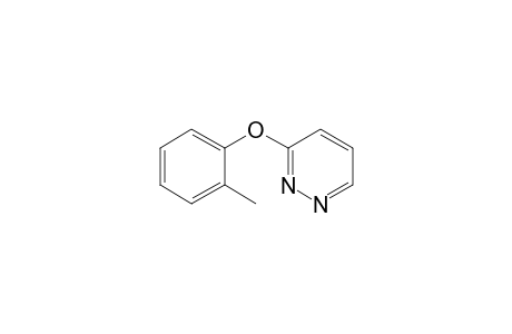 3-(2-Methylphenoxy)pyridazine