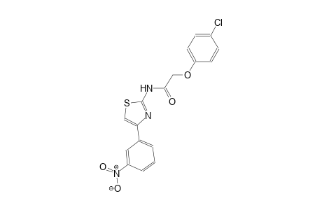 2-(4-chlorophenoxy)-N-[4-(3-nitrophenyl)-1,3-thiazol-2-yl]acetamide