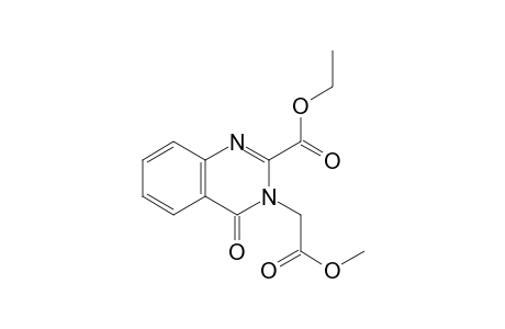 3(4H)-Quinazolineacetic acid, 2-(ethoxycarbonyl)-4-oxo-, methyl ester