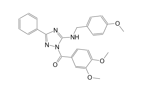 1H-1,2,4-triazol-5-amine, 1-(3,4-dimethoxybenzoyl)-N-[(4-methoxyphenyl)methyl]-3-phenyl-