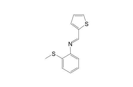 N-(2-Thienylmethylene)-2-methylthiobenzanamine