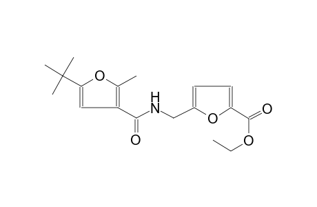 5-[[(5-tert-butyl-2-methyl-furan-3-carbonyl)-amino]-methyl]-furan-2-carboxylic acid ethyl ester