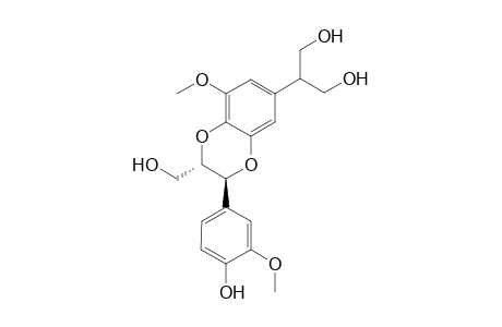 Rel-(7S,8S)-3,5'-dimethoxy-7,3'-epoxy-8,4'-oxyneoligna-4,9,8',9'-tetrol
