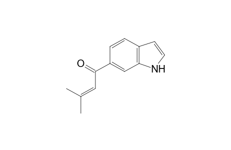 1-(1H-Indol-6-yl)-3-methylbut-2-en-1-one