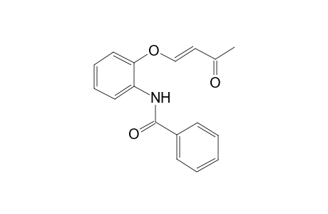 (E)-N-(2-(3-oxobut-1-enyloxy)phenyl)benzamide