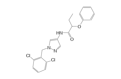 N-[1-(2,6-dichlorobenzyl)-1H-pyrazol-4-yl]-2-phenoxybutanamide