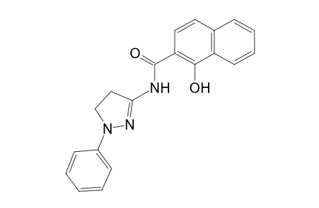 2-Naphthalenecarboxamide, N-(4,5-dihydro-1-phenyl-1H-pyrazol-3-yl)-1-hydroxy-