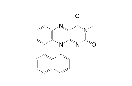 3-Methyl-10-(1'-naphthyl)isoalloxazine