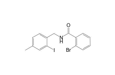 2-Bromo-N-(2-iodo-4-methylbenzyl)benzamide