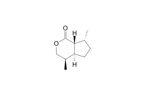 (4R,4aS,7R,7aR)-4,7-Dimethylhexahydrocyclopenta[c]pyran-1(3H)-one