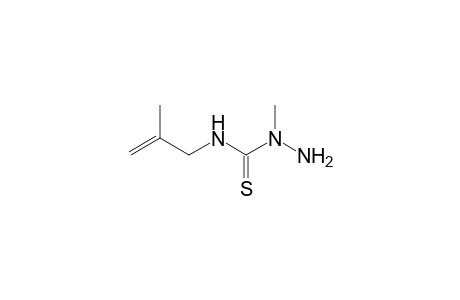 1-Methyl-N-(2-methylallyl)hydrazinecarbothioamide