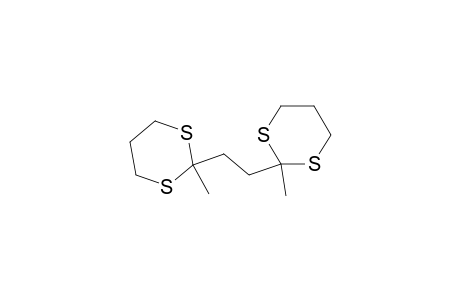 1,3-Dithiane, 2,2'-(1,2-ethanediyl)bis[2-methyl-