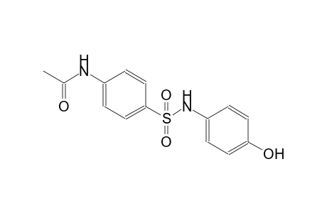 N-{4-[(4-hydroxyanilino)sulfonyl]phenyl}acetamide