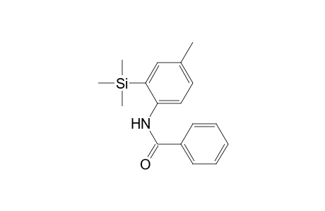 Benzamide, N-[4-methyl-2-(trimethylsilyl)phenyl]-