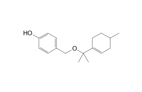 4-[1'-(p-Hydroxybenzyl)oxy-1'-methylethyl]-1-methylcyclohex-3-ene