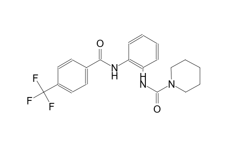 1-piperidinecarboxamide, N-[2-[[4-(trifluoromethyl)benzoyl]amino]phenyl]-