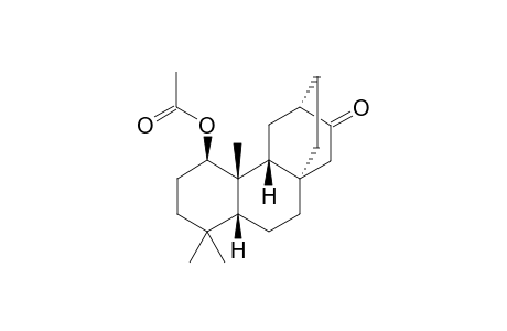 17-Noratisan-13-one, 1-(acetyloxy)-, (1.alpha.,5.beta.,9.beta.,10.alpha.)-