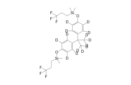 dimethyl-[2,3,5,6-tetradeuterio-4-[2,2,2-trideuterio-1-[2,3,5,6-tetradeuterio-4-[dimethyl(3,3,3-trifluoropropyl)silyl]oxy-phenyl]-1-(trideuteriomethyl)ethyl]phenoxy]-(3,3,3-trifluoropropyl)silane